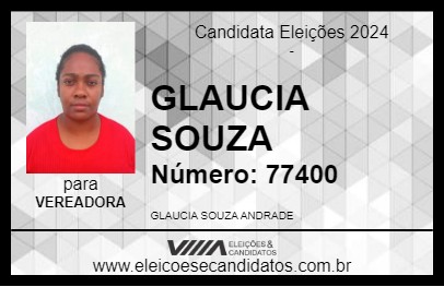 Candidato GLAUCIA SOUZA 2024 - SALINAS DA MARGARIDA - Eleições