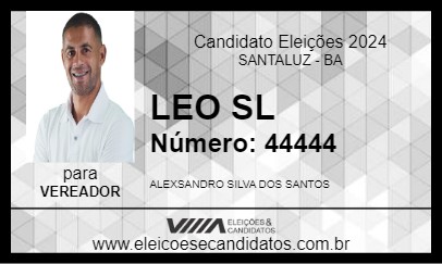 Candidato LEO SL 2024 - SANTALUZ - Eleições