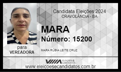 Candidato MARA 2024 - CRAVOLÂNDIA - Eleições