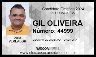 Candidato GIL OLIVEIRA 2024 - ALCOBAÇA - Eleições