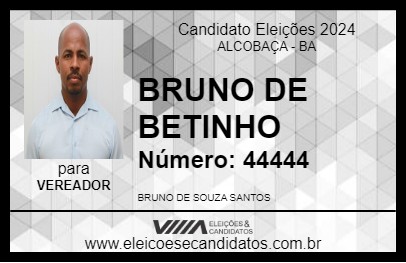 Candidato BRUNO DE BETINHO 2024 - ALCOBAÇA - Eleições