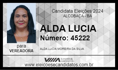 Candidato ALDA LUCIA 2024 - ALCOBAÇA - Eleições