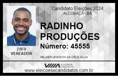 Candidato RADINHO PRODUÇÕES 2024 - ALCOBAÇA - Eleições