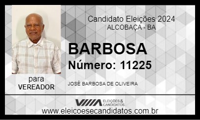 Candidato BARBOSA 2024 - ALCOBAÇA - Eleições