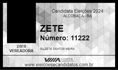 Candidato ZETE 2024 - ALCOBAÇA - Eleições