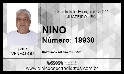 Candidato NINO 2024 - JUAZEIRO - Eleições