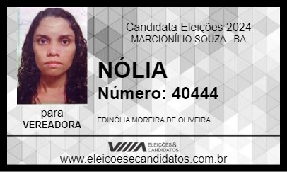 Candidato NÓLIA 2024 - MARCIONÍLIO SOUZA - Eleições