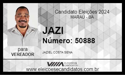 Candidato JAZI 2024 - MARAÚ - Eleições