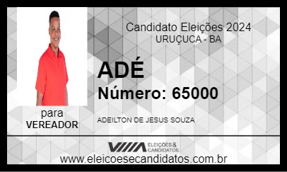 Candidato ADÉ 2024 - URUÇUCA - Eleições