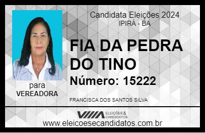 Candidato FIA DA PEDRA DO TINO 2024 - IPIRÁ - Eleições