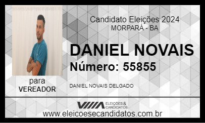 Candidato DANIEL NOVAIS 2024 - MORPARÁ - Eleições