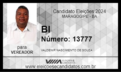 Candidato BI 2024 - MARAGOGIPE - Eleições