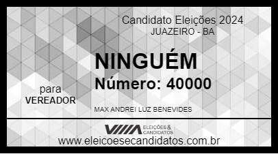 Candidato ANDREI DA RADIO 2024 - JUAZEIRO - Eleições