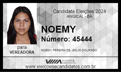 Candidato NOEMY 2024 - ANGICAL - Eleições