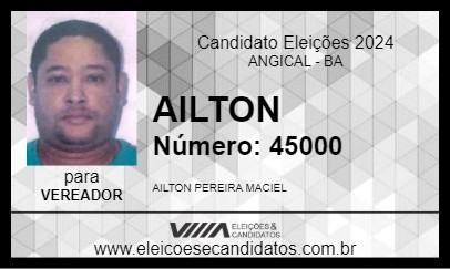 Candidato AILTON 2024 - ANGICAL - Eleições