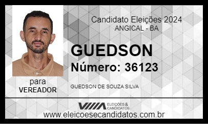 Candidato GUEDSON 2024 - ANGICAL - Eleições