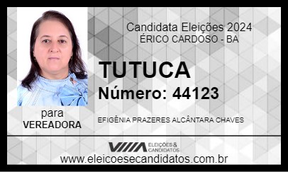 Candidato TUTUCA 2024 - ÉRICO CARDOSO - Eleições