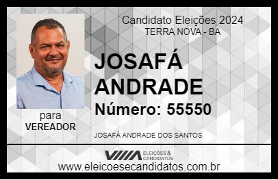 Candidato JOSAFÁ ANDRADE  2024 - TERRA NOVA - Eleições