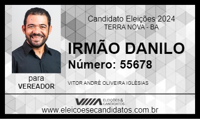 Candidato IRMÃO VICTOR 2024 - TERRA NOVA - Eleições