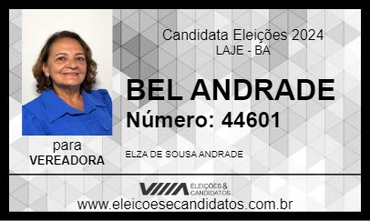 Candidato BEL ANDRADE 2024 - LAJE - Eleições