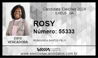 Candidato ROSY 2024 - ILHÉUS - Eleições