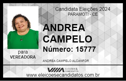 Candidato ANDREA CAMPELO 2024 - PARAMOTI - Eleições