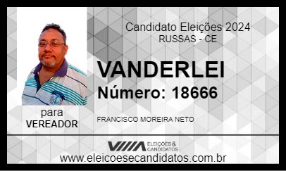 Candidato VANDERLEI 2024 - RUSSAS - Eleições