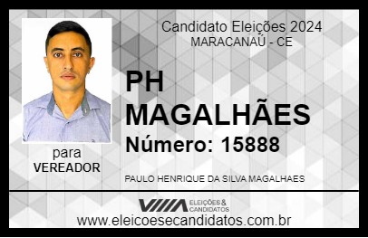 Candidato PH MAGALHÃES 2024 - MARACANAÚ - Eleições