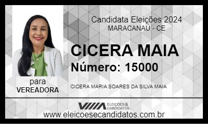 Candidato CICERA MAIA 2024 - MARACANAÚ - Eleições