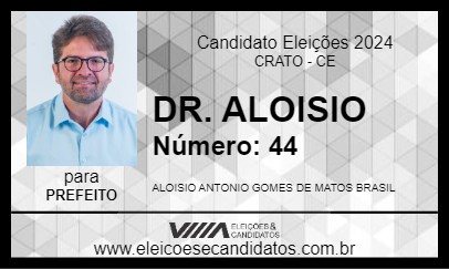 Candidato DR. ALOISIO 2024 - CRATO - Eleições