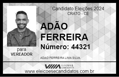 Candidato ADÃO FERREIRA 2024 - CRATO - Eleições