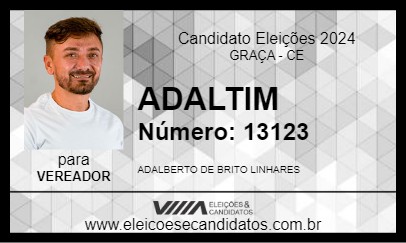 Candidato ADALTIM 2024 - GRAÇA - Eleições