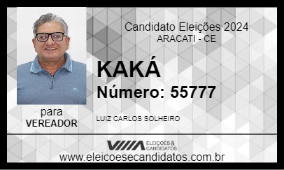 Candidato KAKÁ 2024 - ARACATI - Eleições