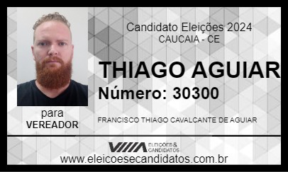 Candidato THIAGO AGUIAR 2024 - CAUCAIA - Eleições