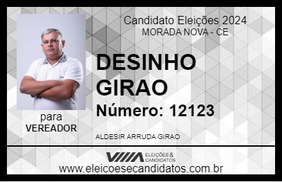 Candidato DESINHO GIRÃO 2024 - MORADA NOVA - Eleições