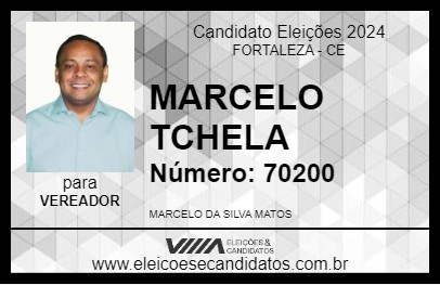 Candidato MARCELO TCHELA 2024 - FORTALEZA - Eleições