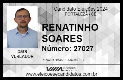 Candidato RENATINHO SOARES 2024 - FORTALEZA - Eleições