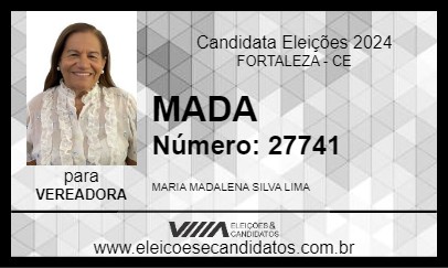 Candidato MADA 2024 - FORTALEZA - Eleições