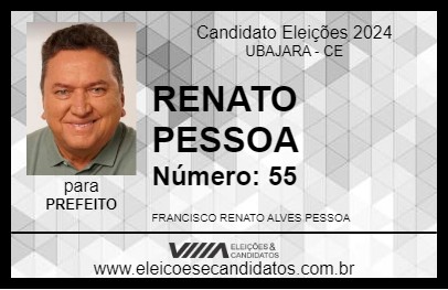 Candidato RENATO PESSOA 2024 - UBAJARA - Eleições