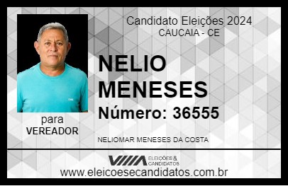 Candidato NELIO MENESES 2024 - CAUCAIA - Eleições