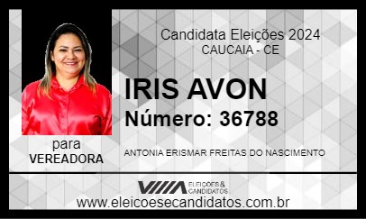 Candidato IRIS AVON 2024 - CAUCAIA - Eleições