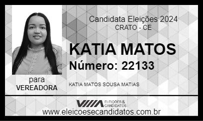 Candidato KATIA MATOS 2024 - CRATO - Eleições