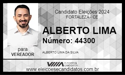 Candidato ALBERTO LIMA 2024 - FORTALEZA - Eleições