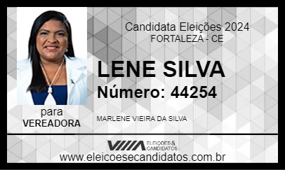 Candidato LENE SILVA 2024 - FORTALEZA - Eleições