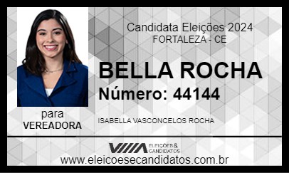 Candidato BELLA ROCHA 2024 - FORTALEZA - Eleições