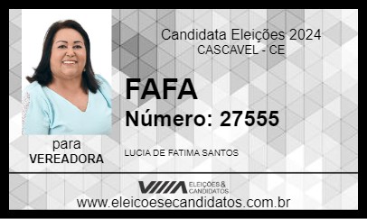 Candidato FAFA 2024 - CASCAVEL - Eleições