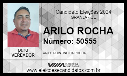 Candidato ARILO ROCHA 2024 - GRANJA - Eleições