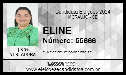 Candidato ELINE 2024 - MORAÚJO - Eleições