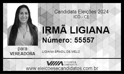 Candidato IRMÃ LIGIANA 2024 - ICÓ - Eleições