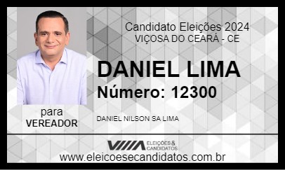 Candidato DANIEL LIMA 2024 - VIÇOSA DO CEARÁ - Eleições